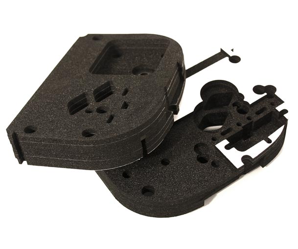 multilayered foam cushioning gasket with adhesive backing precision converted by Boyd