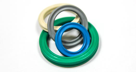 stack of assorted color and size x-rings for dynamic sealing