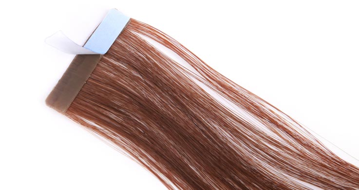 hair-extensions-on-sticky-tape